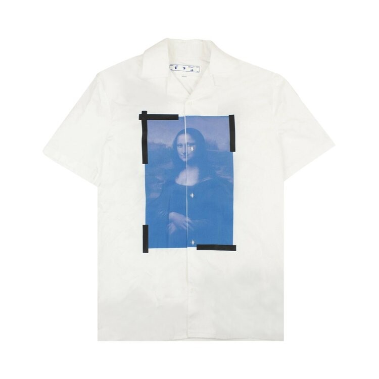 Рубашка Off-White La Gioconda Bowling Shirt 'White/Black', белый
Рубашка Off-White La Gioconda Bowling Shirt 'White/Black', белый