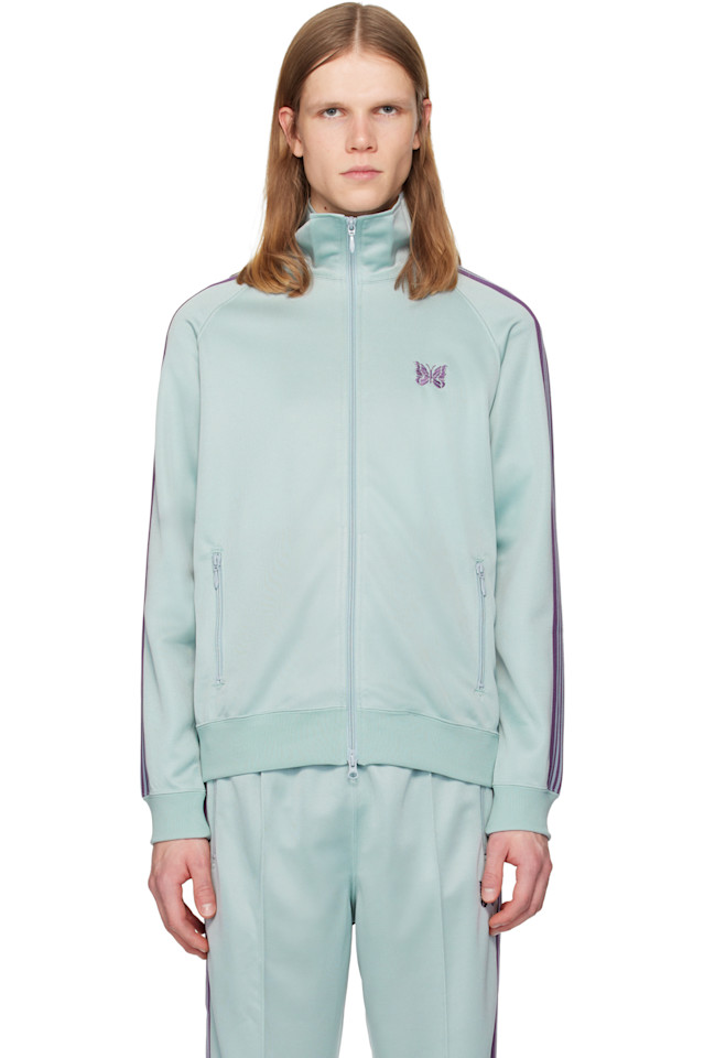 Needles Зеленая гладкая полиэстеровая спортивная куртка
Needles Зеленая гладкая полиэстеровая спортивная куртка