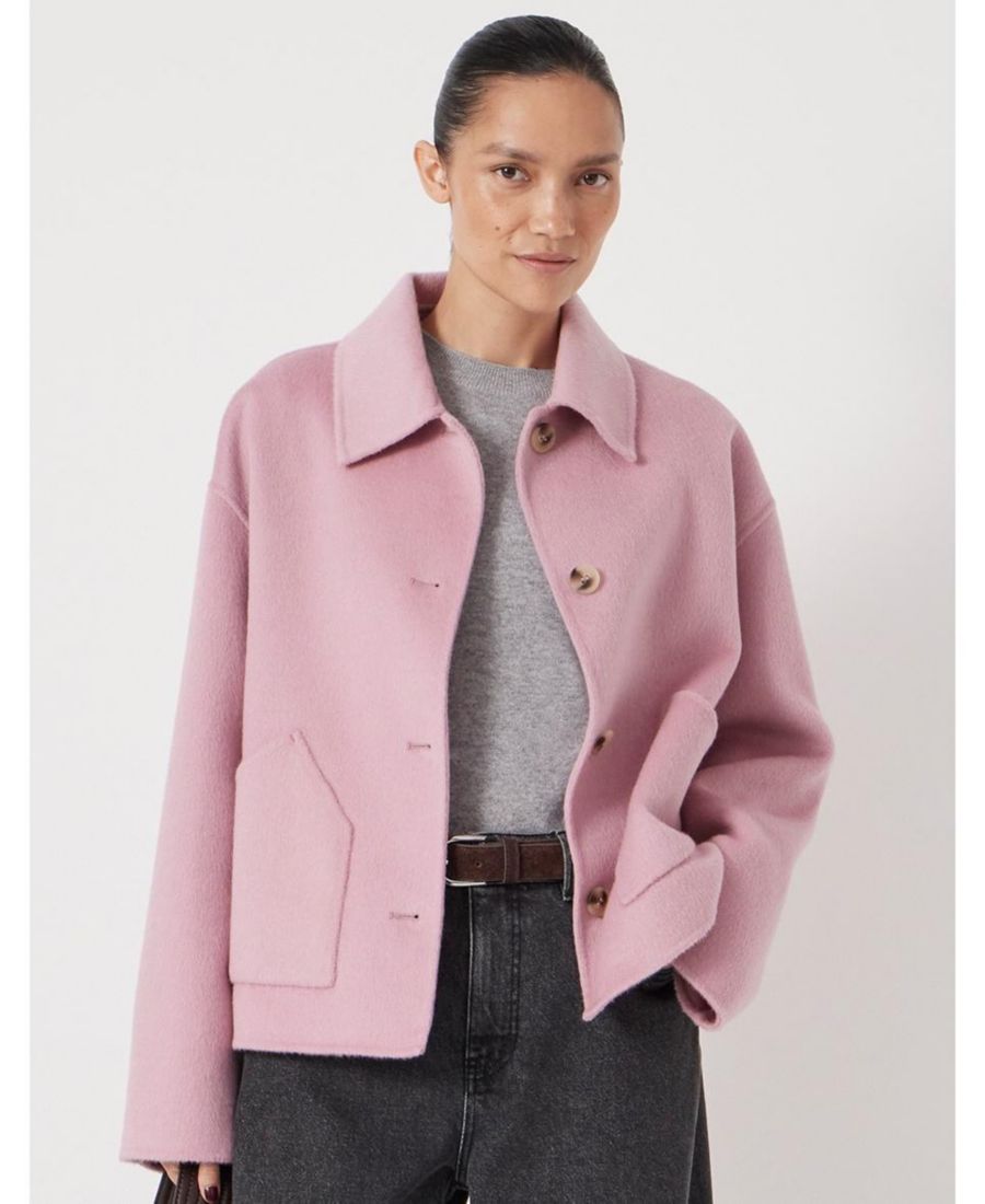 Женская двусторонняя куртка из чистой шерсти Hush, Soft pink
Женская двусторонняя куртка из чистой шерсти Hush, Soft pink