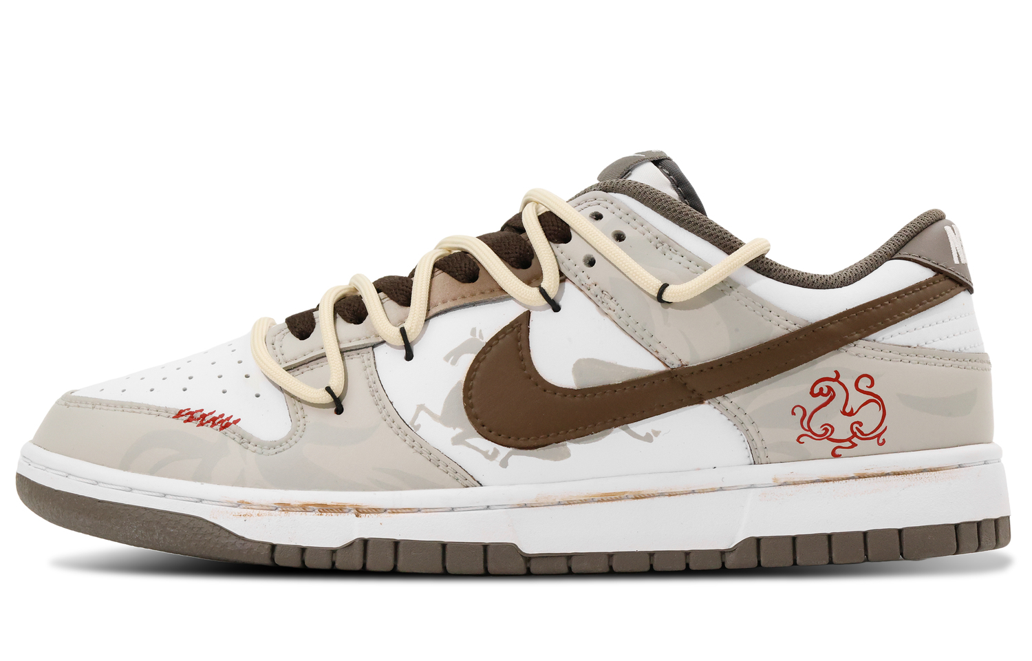 Nike Кроссовки для скейтбординга мужские Dunk с амортизацией, износостойкие, низкие, цвет экрю
Nike Кроссовки для скейтбординга мужские Dunk с амортизацией, износостойкие, низкие, цвет экрю