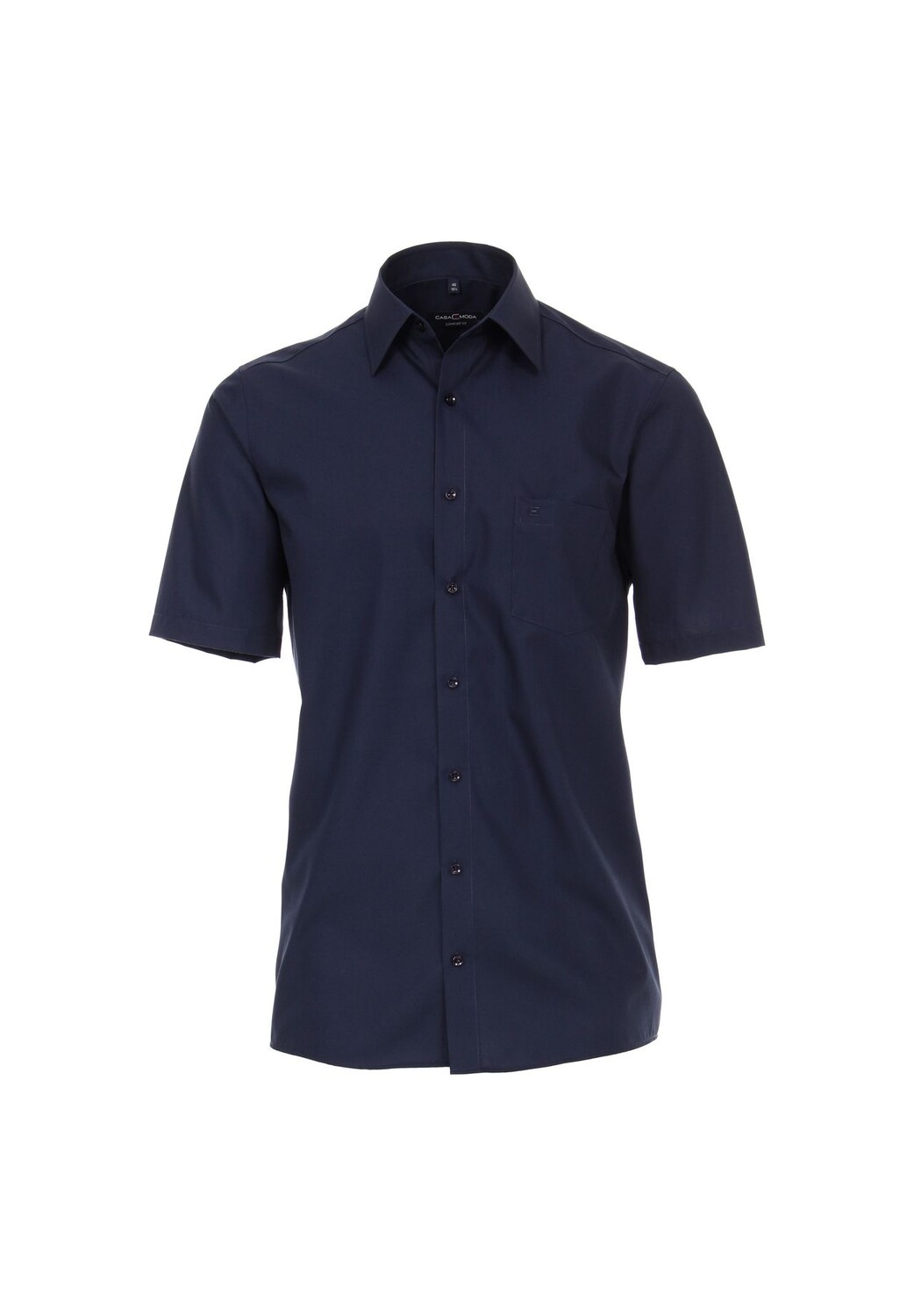 Мужская деловая рубашка с короткими рукавами, простого и комфортного кроя CASAMODA, темно-синий
Мужская деловая рубашка с короткими рукавами, простого и комфортного кроя CASAMODA, темно-синий