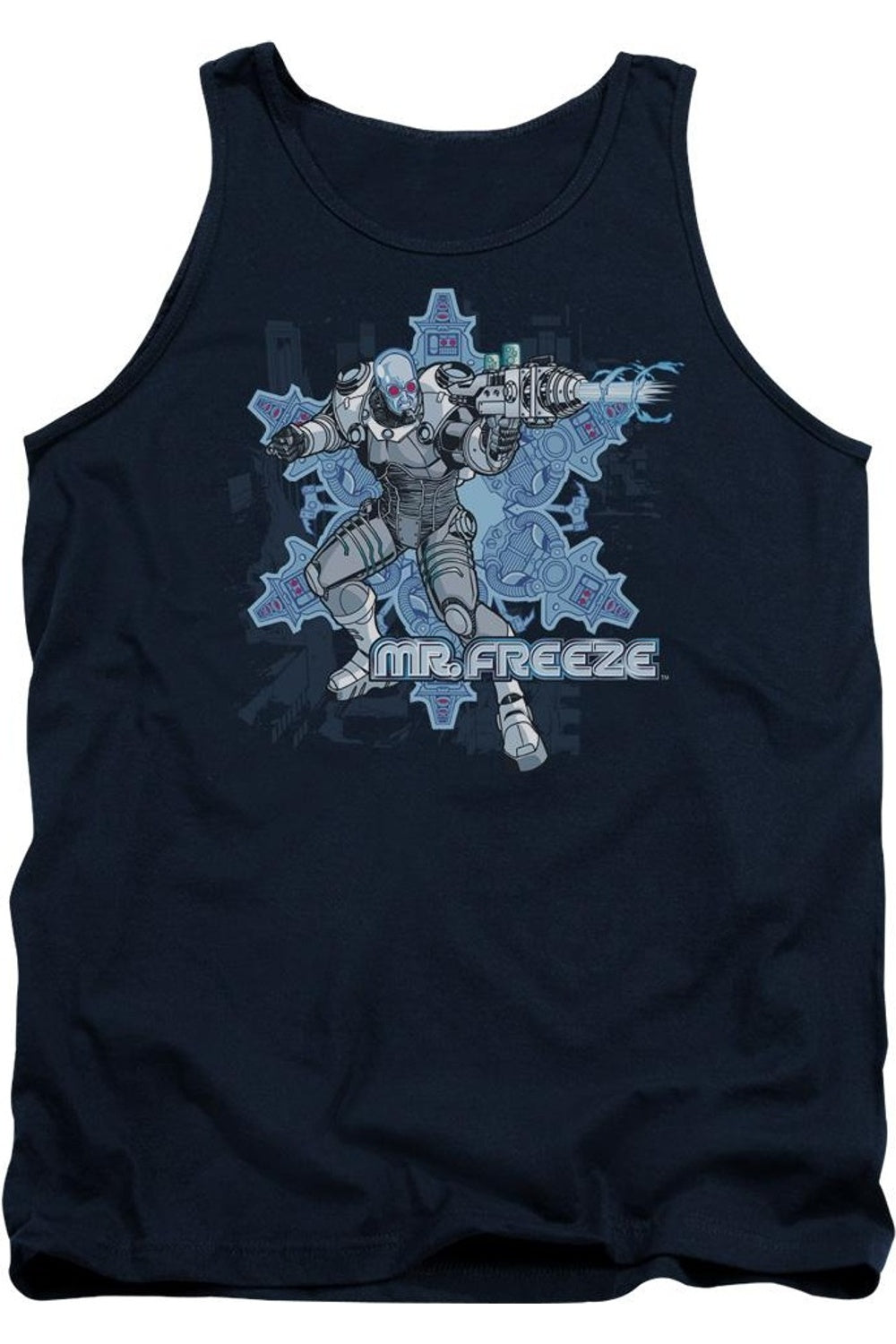 Бэтмен Мистер Фриз Взрослый Майка Gildan, темно-синий
Бэтмен Мистер Фриз Взрослый Майка Gildan, темно-синий