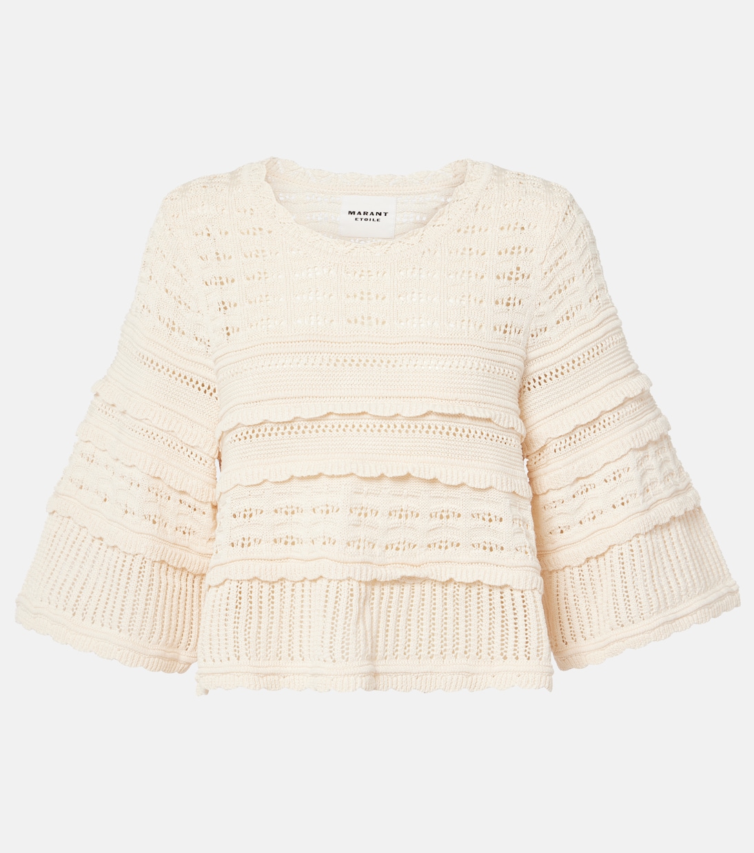 Хлопковый свитер Azelia Marant Etoile, экрю
Хлопковый свитер Azelia Marant Etoile, экрю