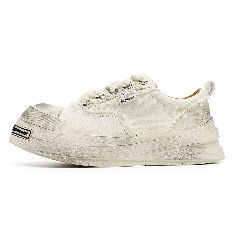 WEISHIBANGWEI Белые унисекс кеды из хлопка, цвет White
WEISHIBANGWEI Белые унисекс кеды из хлопка, цвет White