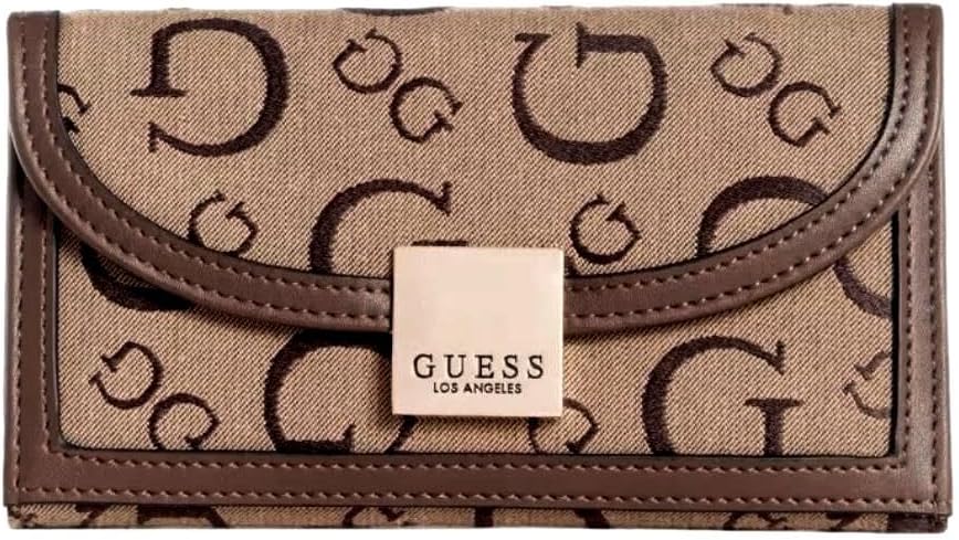 Женский тонкий клатч-кошелек GUESS Gammill Logo Trifold, цвет: коричневый, многоцветный
Женский тонкий клатч-кошелек GUESS Gammill Logo Trifold, цвет: коричневый, многоцветный