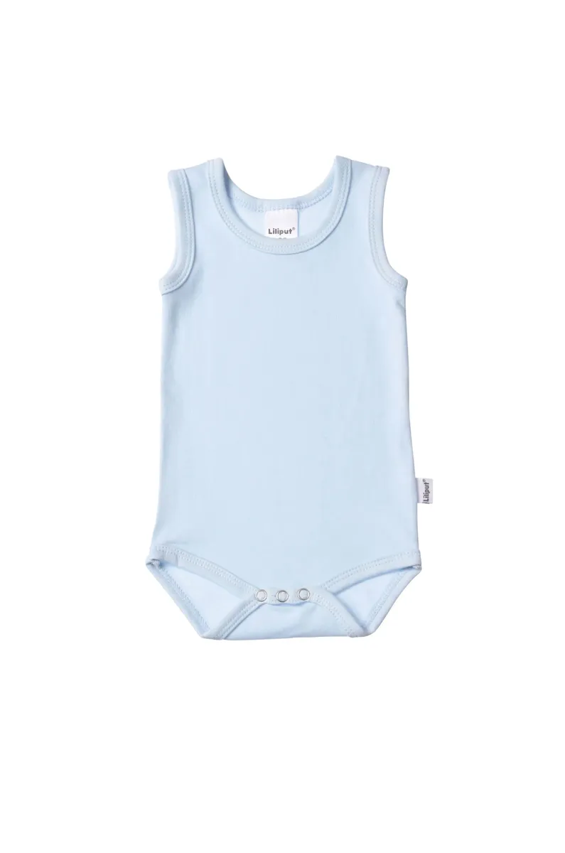 Лилипутское боди, с кнопками в промежности Liliput, голубой
Лилипутское боди, с кнопками в промежности Liliput, голубой