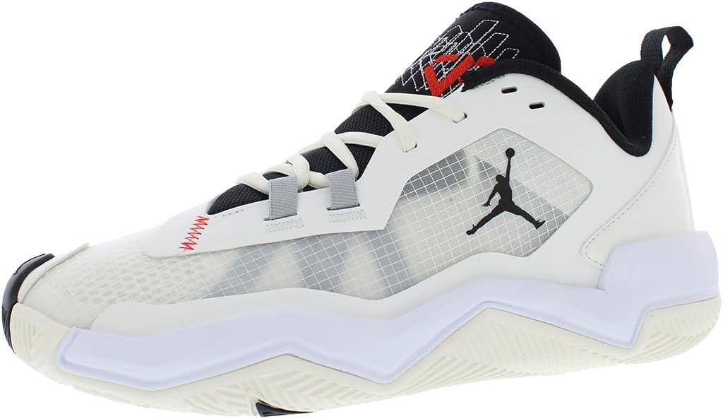 Мужские баскетбольные кроссовки Nike Jordan One Take 4, белый/черный/серый
Мужские баскетбольные кроссовки Nike Jordan One Take 4, белый/черный/серый