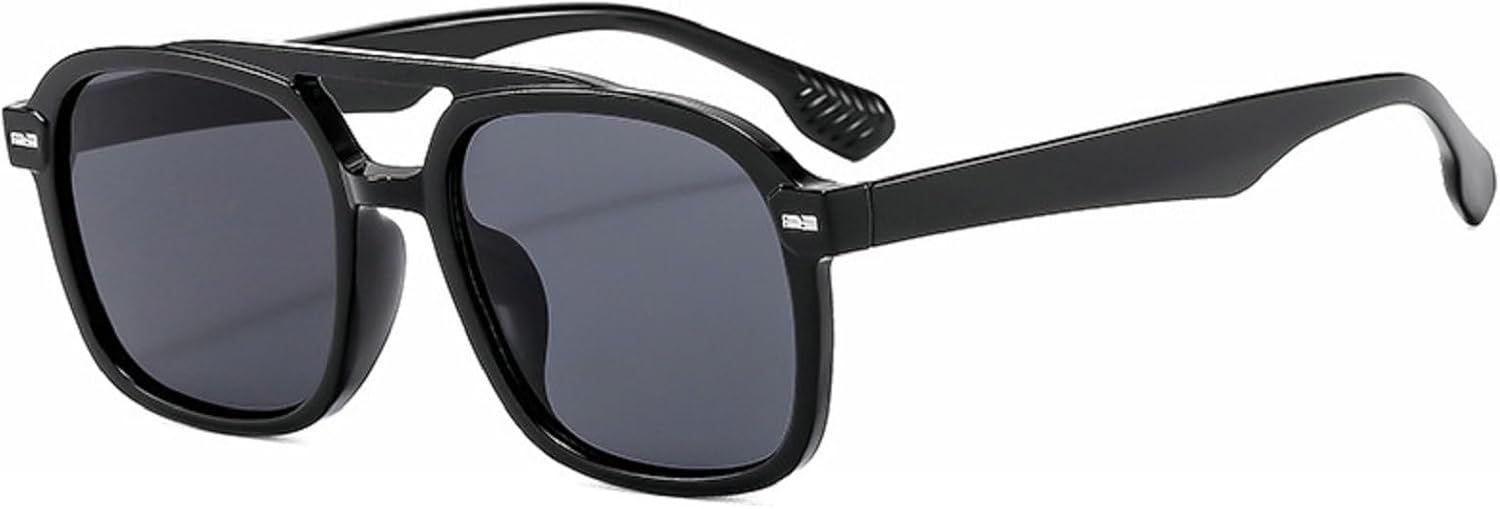 Солнцезащитные очки с двойной перемычкой, квадратной формы, модные женские, градиентные, UV400, ретро, многоугольные, мужские солнцезащитные очки 3839 Melrose, Black
Солнцезащитные очки с двойной перемычкой, квадратной формы, модные женские, градиентные, UV400, ретро, многоугольные, мужские солнцезащитные очки 3839 Melrose, Black