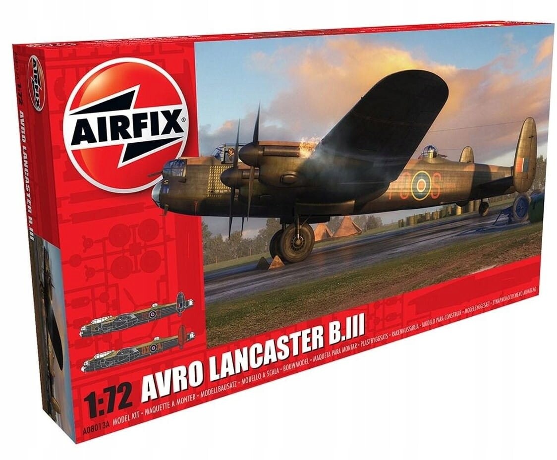 Авро Ланкастер B.1/B III, Airfix 08013A
Авро Ланкастер B.1/B III, Airfix 08013A