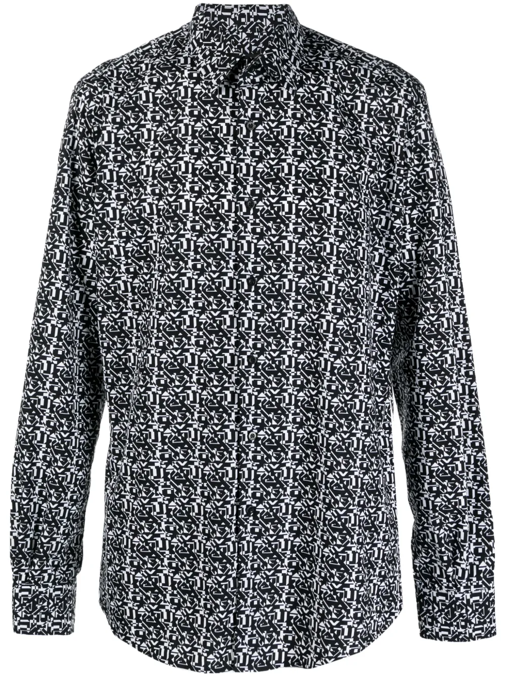 Рубашка с абстрактным узором KARL LAGERFELD, черный
Рубашка с абстрактным узором KARL LAGERFELD, черный