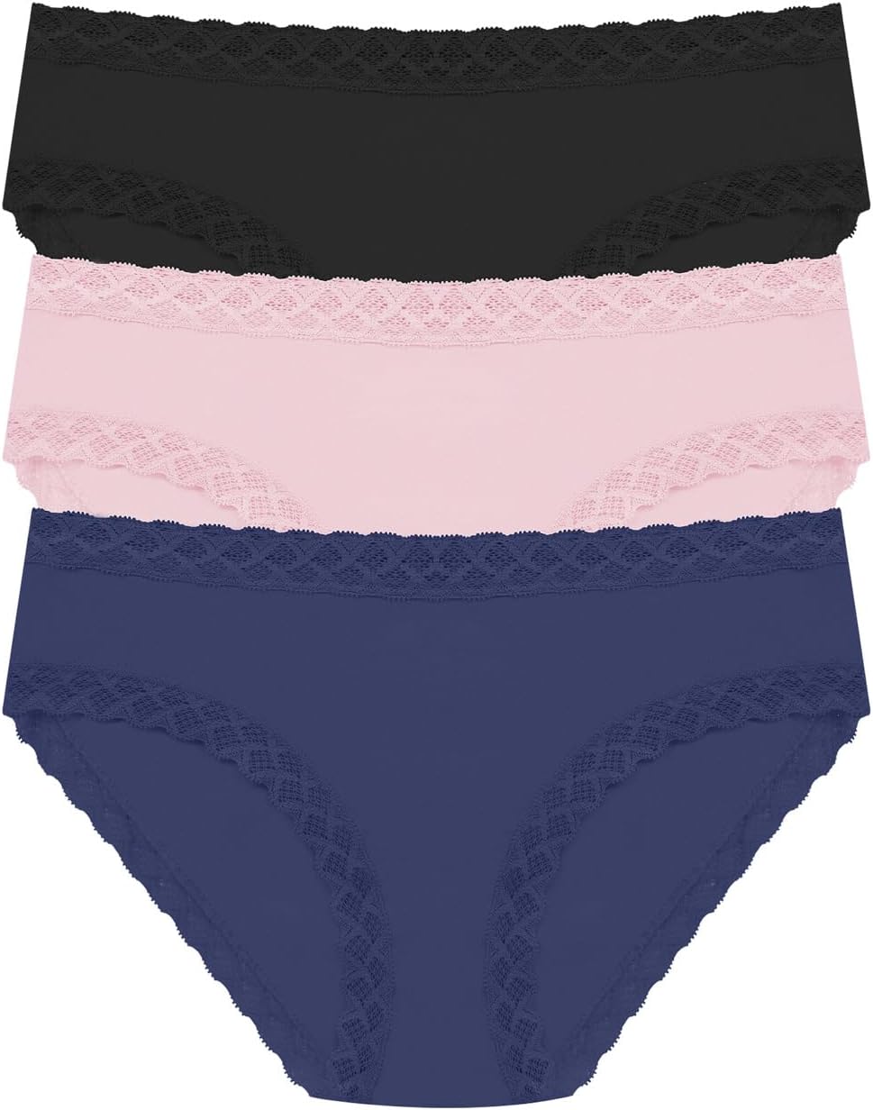 Женские трусики-брифы Bliss Girl, комплект из 3 шт. Natori, Ink/Pink Velvet/Black
Женские трусики-брифы Bliss Girl, комплект из 3 шт. Natori, Ink/Pink Velvet/Black