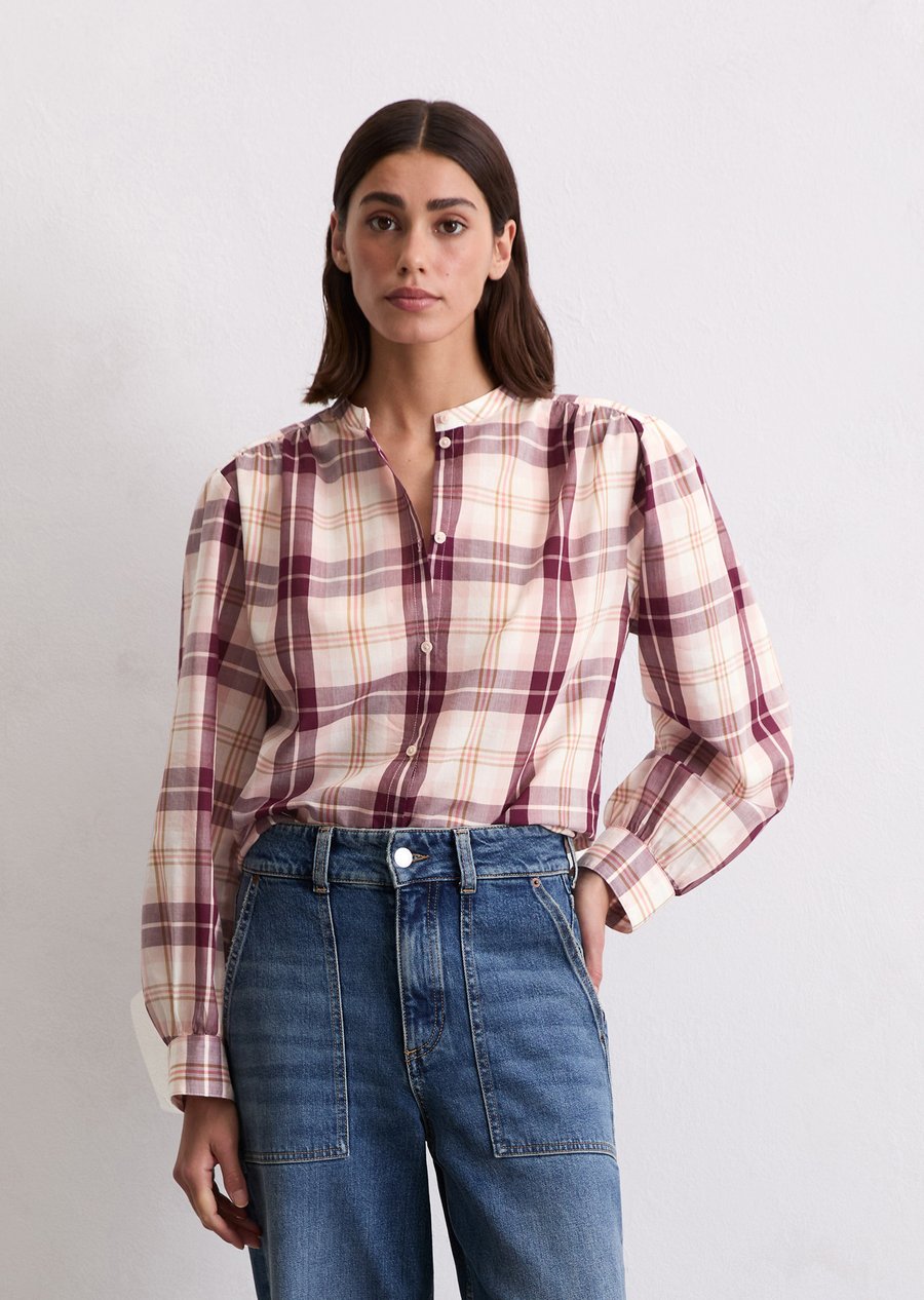 Блуза Marc O'Polo CASUAL FIT SMALL STAND UP COLLAR GATHERINGS LONG SLEEVE CHECKS, Multi/Pastel Rose/Bordeaux
Блуза Marc O'Polo CASUAL FIT SMALL STAND UP COLLAR GATHERINGS LONG SLEEVE CHECKS, Multi/Pastel Rose/Bordeaux