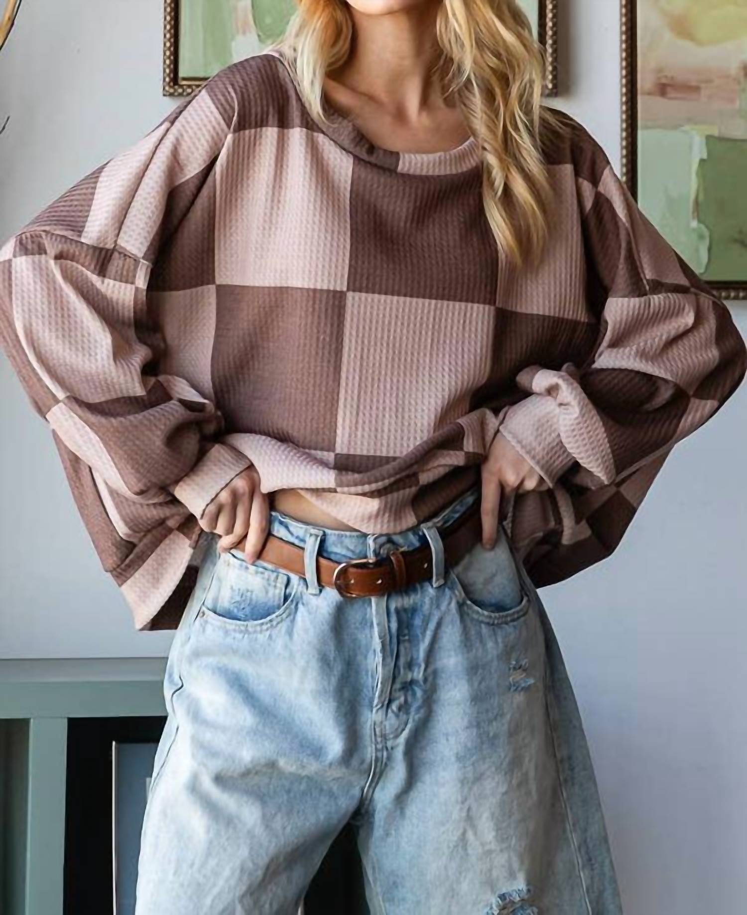 Клетчатая толстовка цвета мокко Hopely, цвет mocha
Клетчатая толстовка цвета мокко Hopely, цвет mocha