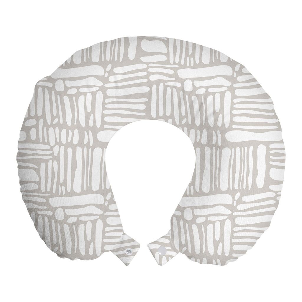 ABAKUHAUS Doodle Подушка для путешествий, поддержка шеи, этническое искусство, племенные полосы, пенопластовые дорожные принадлежности для самолета и автомобиля, 30x30 см, Пыль и белый
ABAKUHAUS Doodle Подушка для путешествий, поддержка шеи, этническое искусство, племенные полосы, пенопластовые дорожные принадлежности для самолета и автомобиля, 30x30 см, Пыль и белый