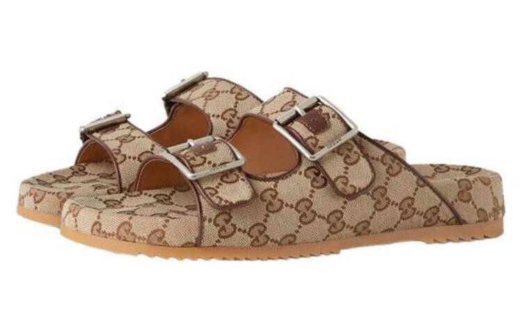 Сандалии GUCCI Strap Slide Sandal Beige Canvas
Сандалии GUCCI Strap Slide Sandal Beige Canvas