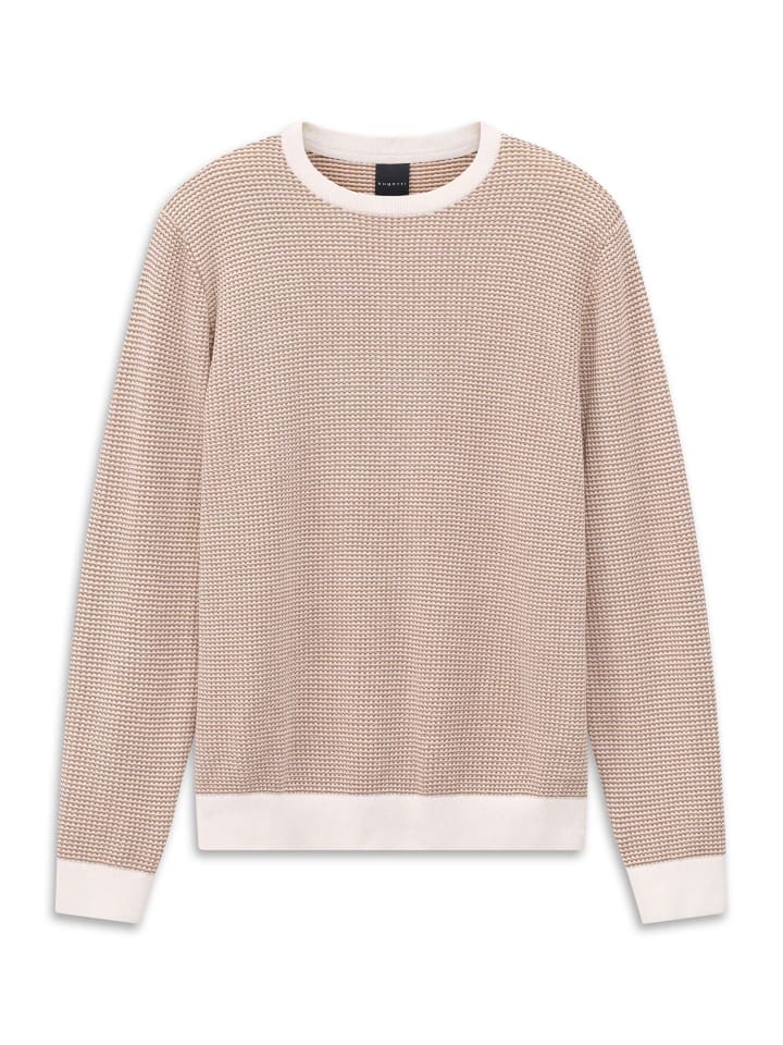 Bugatti Свитер с круглым вырезом, цвет 70-коричневый
Bugatti Свитер с круглым вырезом, цвет 70-коричневый