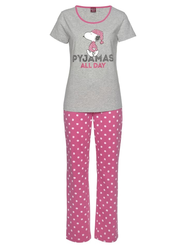 Пижама Peanuts, цвет grau-meliert-pink-gepunktet
Пижама Peanuts, цвет grau-meliert-pink-gepunktet