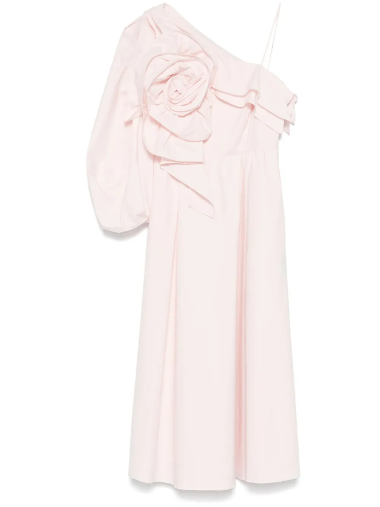 Dorothee Schumacher поплиновое платье миди асимметричного кроя, розовый
Dorothee Schumacher поплиновое платье миди асимметричного кроя, розовый