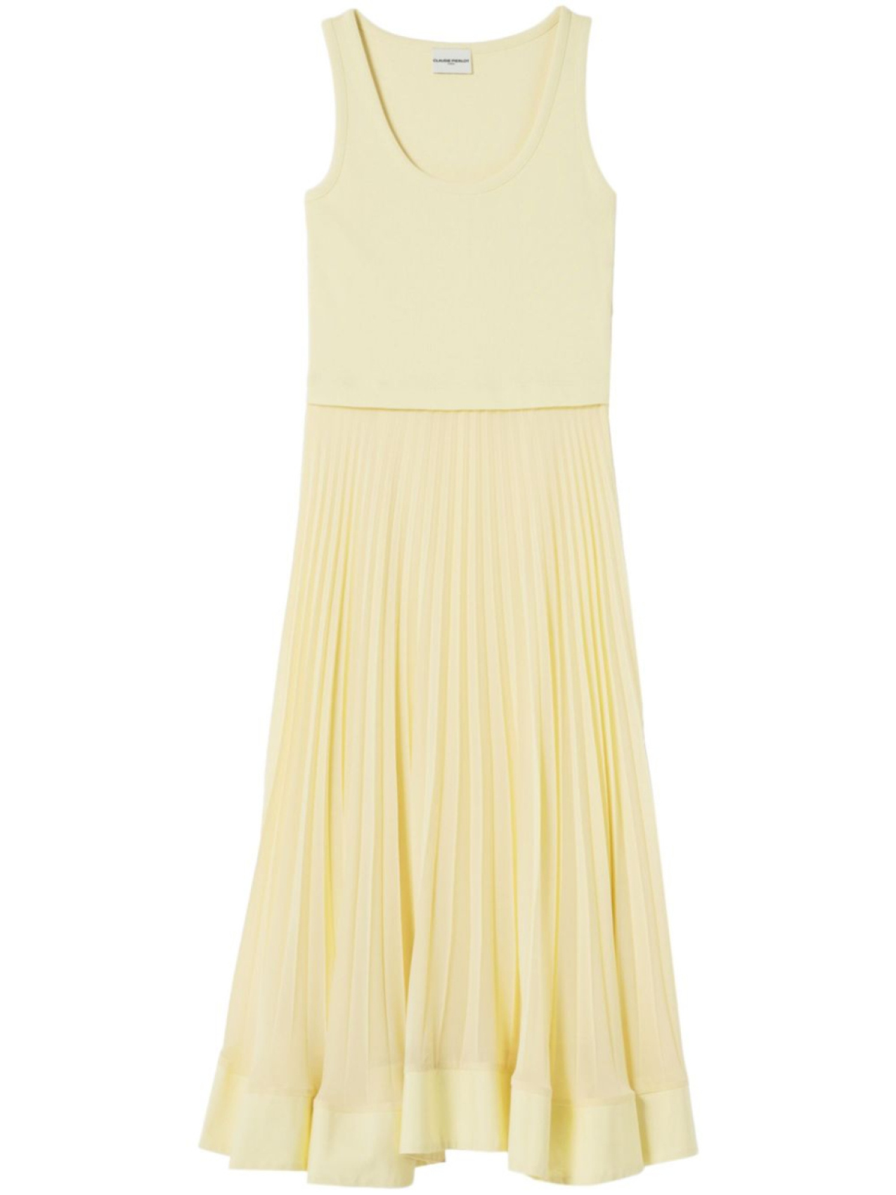 Платье миди Claudie Pierlot из двух материалов, желтый
Платье миди Claudie Pierlot из двух материалов, желтый