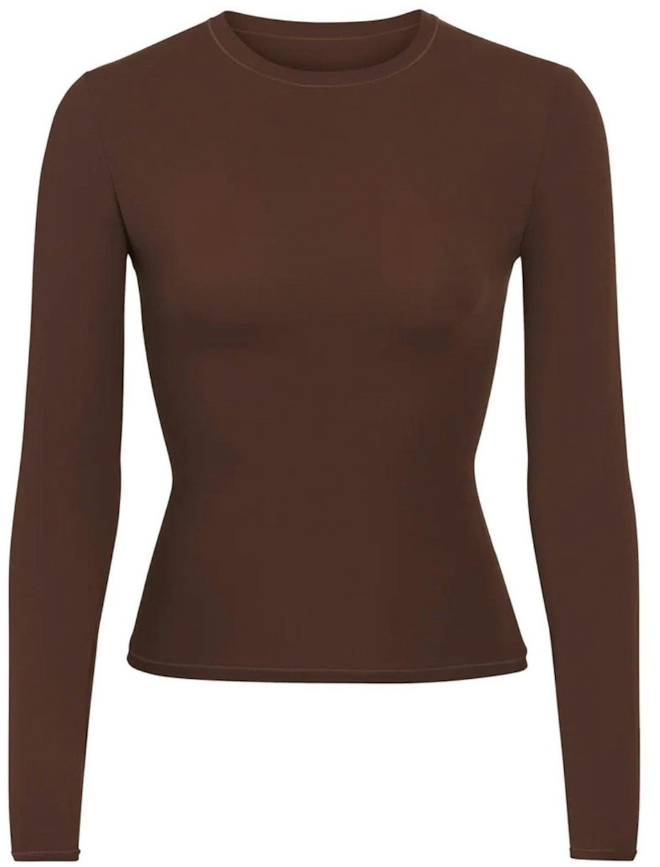 Лонгслив Skims Fits Everybody, кофейный, Коричневый, Лонгслив Skims Fits Everybody, кофейный
Лонгслив Skims Fits Everybody, кофейный, Коричневый, Лонгслив Skims Fits Everybody, кофейный