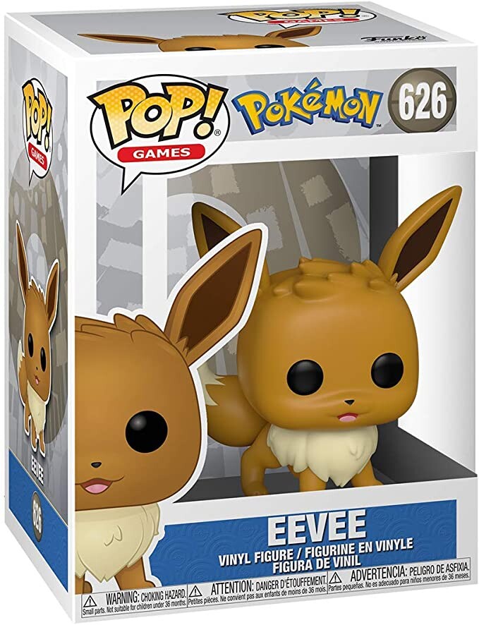 Фигурка Funko Pop! Games: Pokemon - Eevee
Фигурка Funko Pop! Games: Pokemon - Eevee