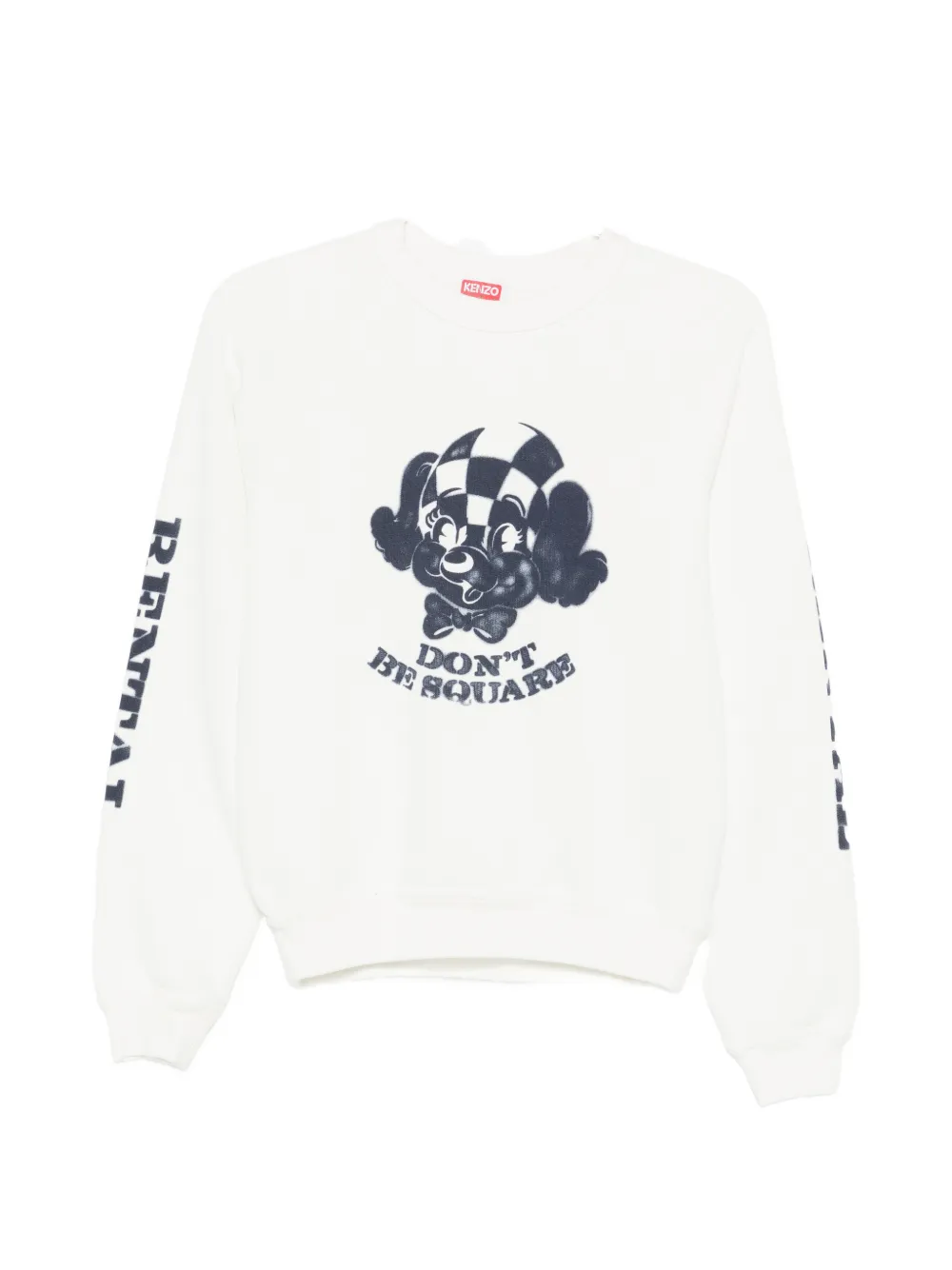 Свитшот с принтом Kenzo, белый
Свитшот с принтом Kenzo, белый