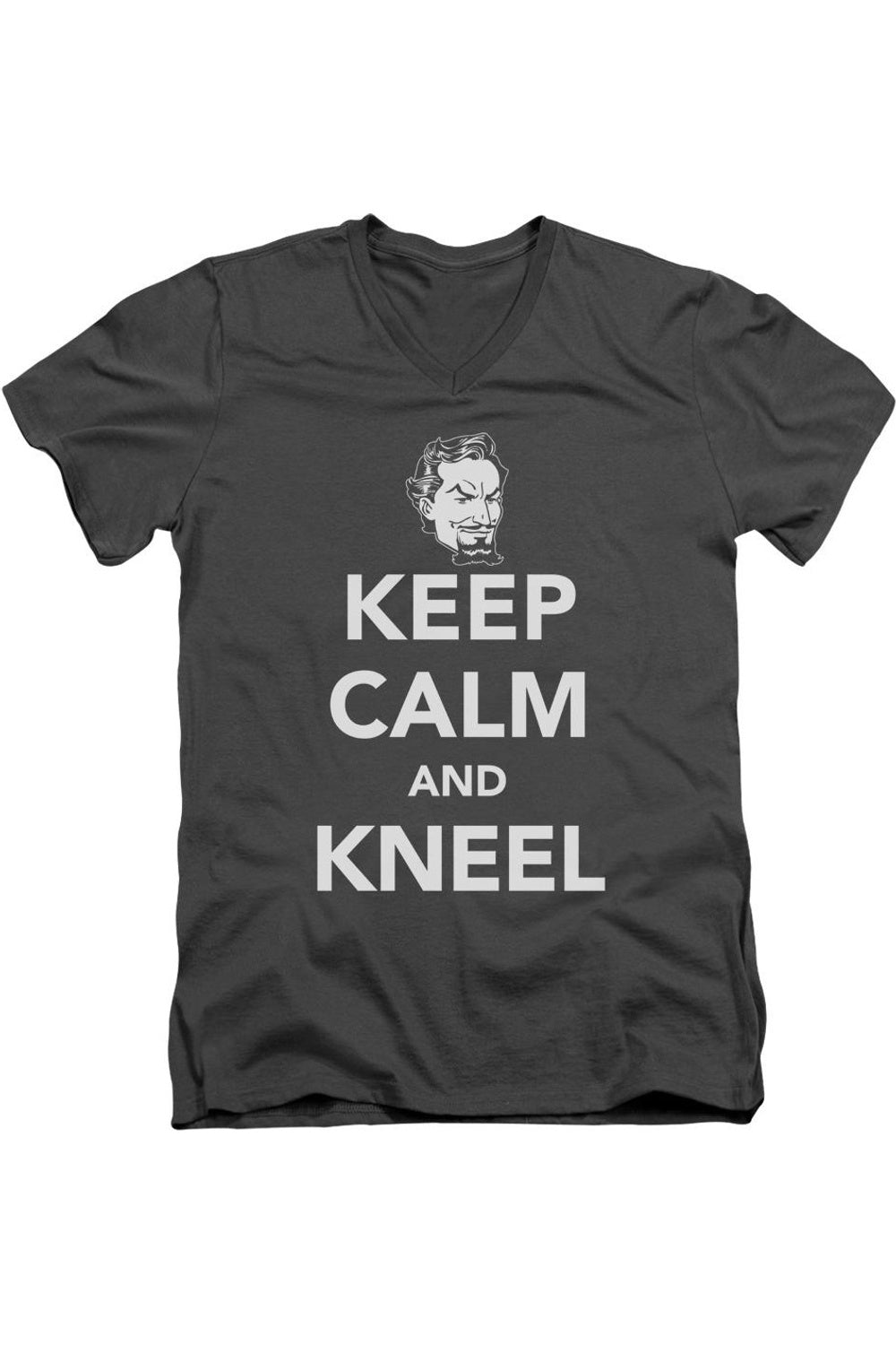 Футболка DC Comics Keep Calm And Kneel с коротким рукавом и V-образным вырезом для взрослых Gildan, цвет charcoal
Футболка DC Comics Keep Calm And Kneel с коротким рукавом и V-образным вырезом для взрослых Gildan, цвет charcoal