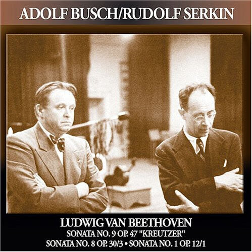 CD диск Beethoven / Busch / Serkin: Sonatas for Violin & Piano
CD диск Beethoven / Busch / Serkin: Sonatas for Violin & Piano