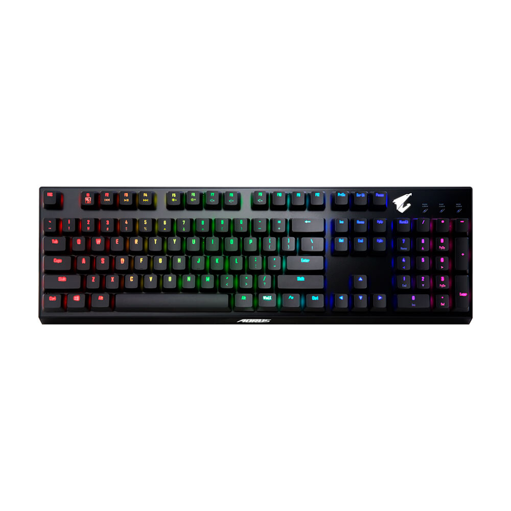 Клавиатура механическая игровая Gigabyte AORUS K9 Optical, черный, английская раскладка
Клавиатура механическая игровая Gigabyte AORUS K9 Optical, черный, английская раскладка