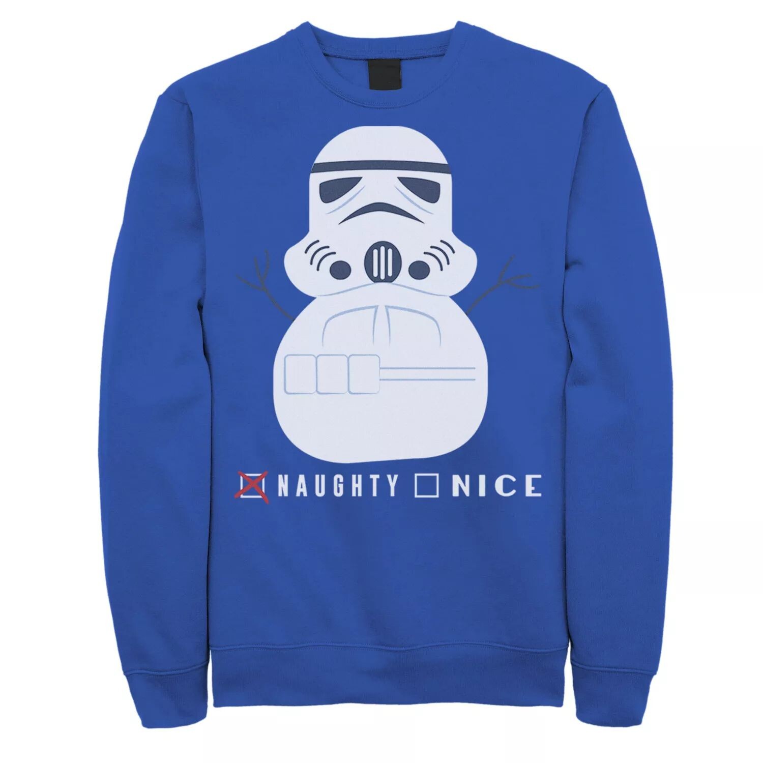 Мужской флисовый пуловер с рождественским рисунком Storm Trooper Naughty Snowman Star Wars
Мужской флисовый пуловер с рождественским рисунком Storm Trooper Naughty Snowman Star Wars