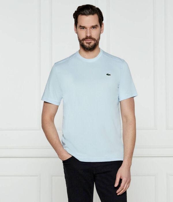 Футболка мужская Lacoste однотонная, голубой
Футболка мужская Lacoste однотонная, голубой