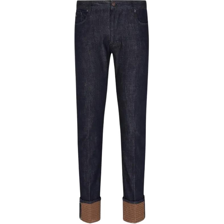 Джинсы J06 Slim fit в стираном стретч дениме с логотипом на отворотах EMPORIO ARMANI, темно-синий
Джинсы J06 Slim fit в стираном стретч дениме с логотипом на отворотах EMPORIO ARMANI, темно-синий