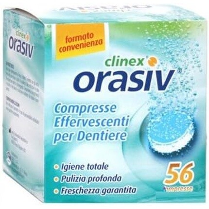 Orasiv Clinex 56 шипучих таблеток Nova Argentia
Orasiv Clinex 56 шипучих таблеток Nova Argentia