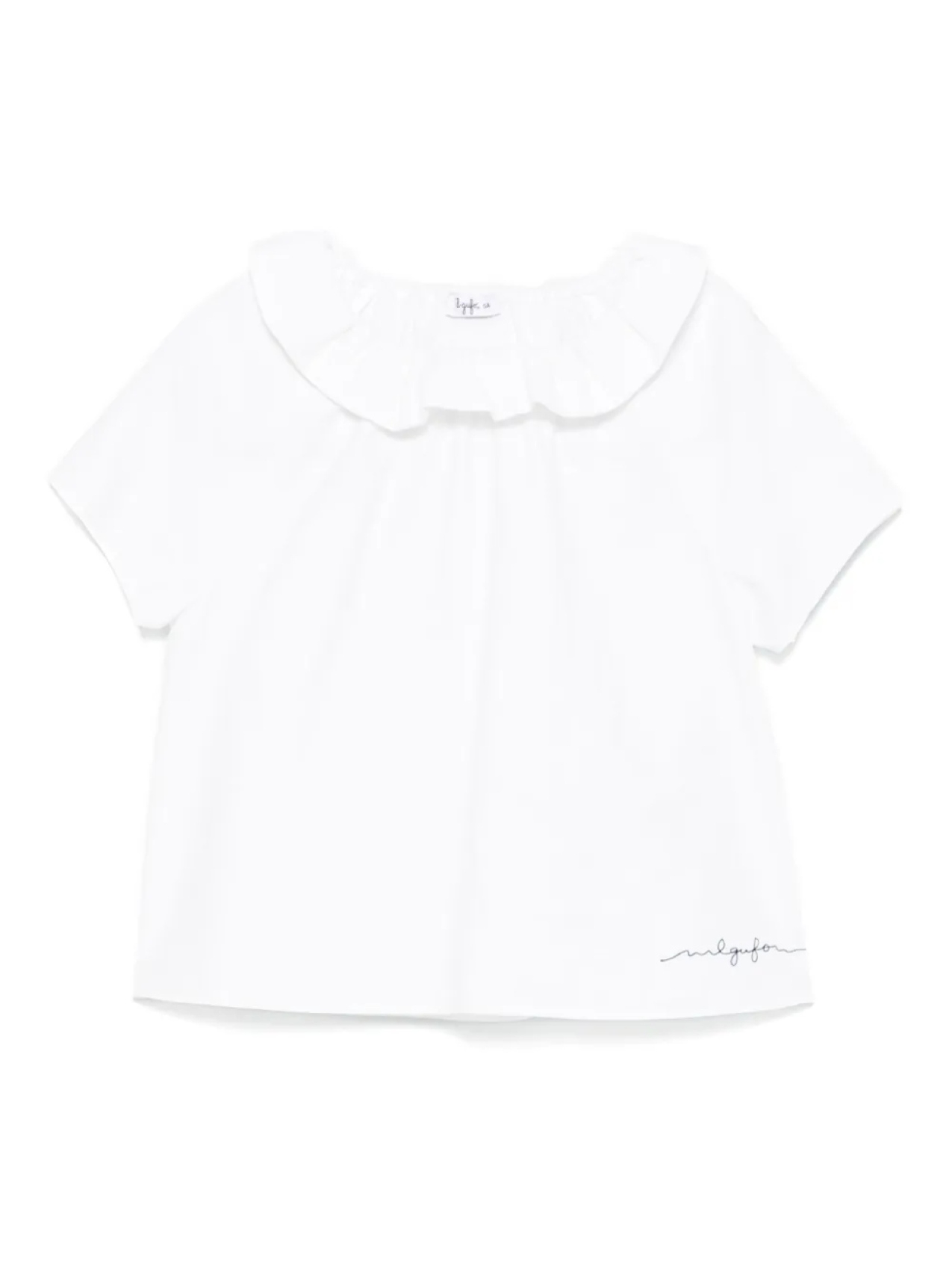 Топ с оборками Il Gufo, белый
Топ с оборками Il Gufo, белый