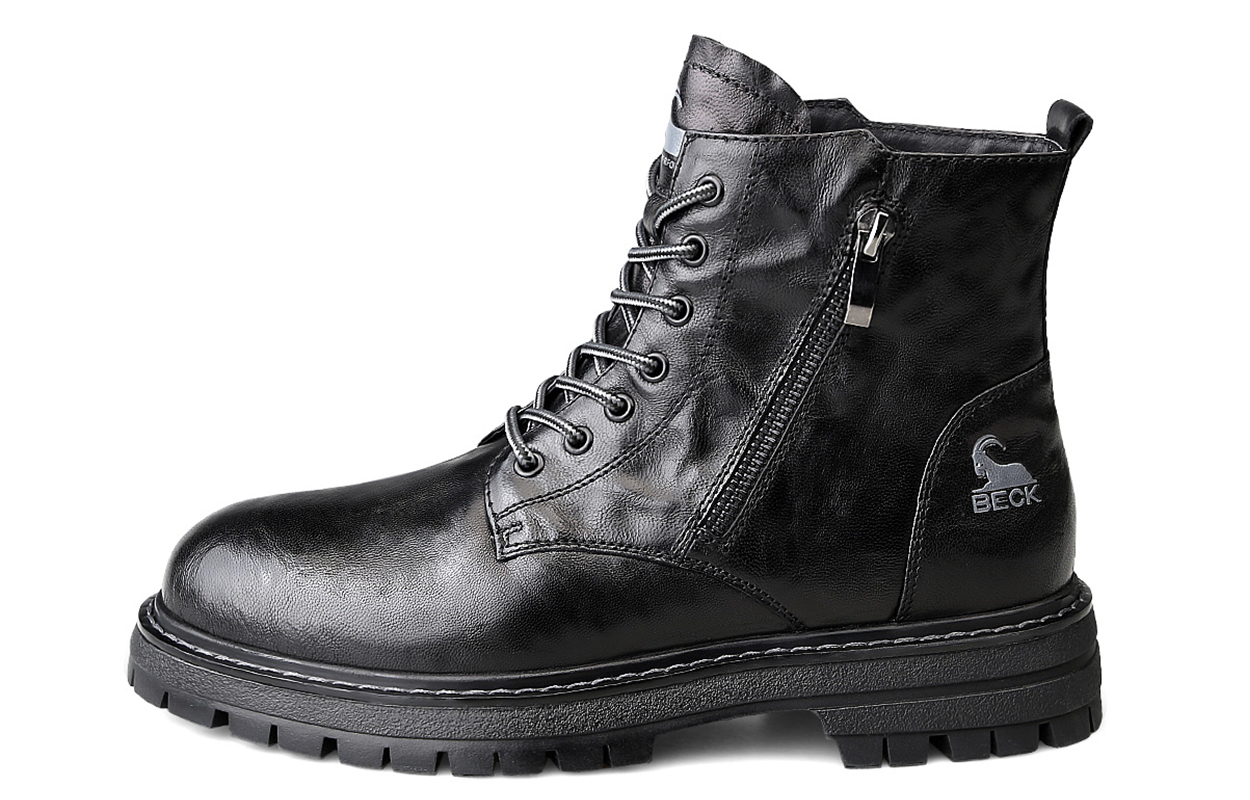 BECK Короткие мужские ботинки Martin 4 см, черные
BECK Короткие мужские ботинки Martin 4 см, черные