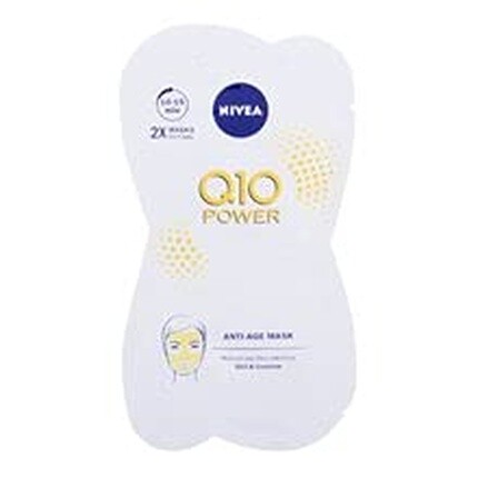 Q10 Power Anti-Age Mask Разглаживающая маска против морщин 15 мл Nivea 
Q10 Power Anti-Age Mask Разглаживающая маска против морщин 15 мл Nivea