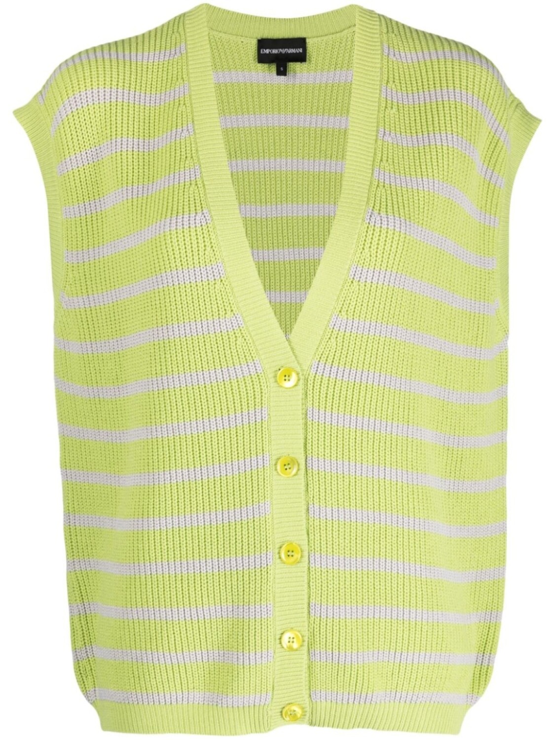 Emporio Armani трикотажный топ в горизонтальную полоску, зеленый
Emporio Armani трикотажный топ в горизонтальную полоску, зеленый