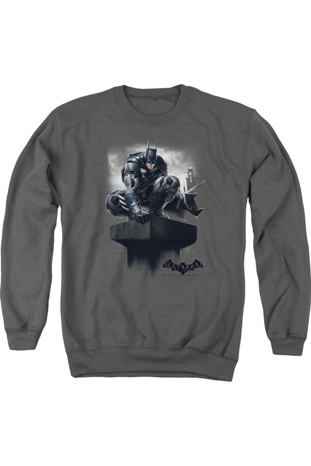 Толстовка Batman Arkham Knight для взрослых с круглым вырезом Gildan, цвет charcoal
Толстовка Batman Arkham Knight для взрослых с круглым вырезом Gildan, цвет charcoal