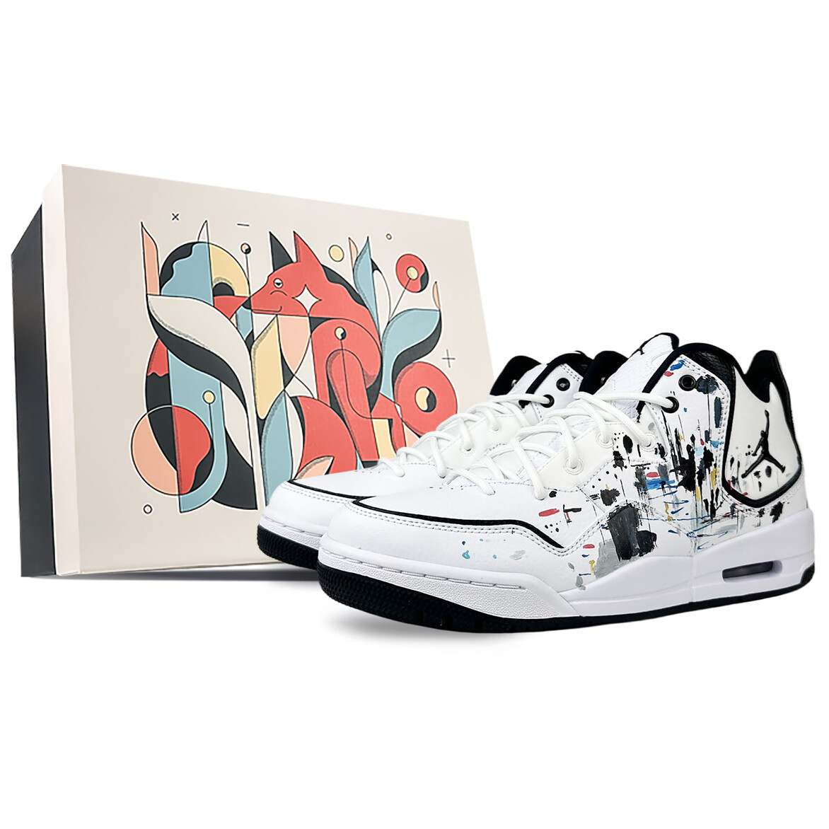 Баскетбольные кроссовки Courtside 23 Vintage для мужчин, среднего размера, черный Jordan
Баскетбольные кроссовки Courtside 23 Vintage для мужчин, среднего размера, черный Jordan