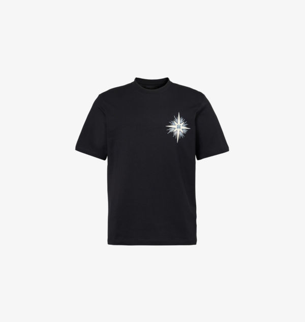 Футболка из хлопкового джерси с фирменным принтом Starburst Amiri, черный
Футболка из хлопкового джерси с фирменным принтом Starburst Amiri, черный