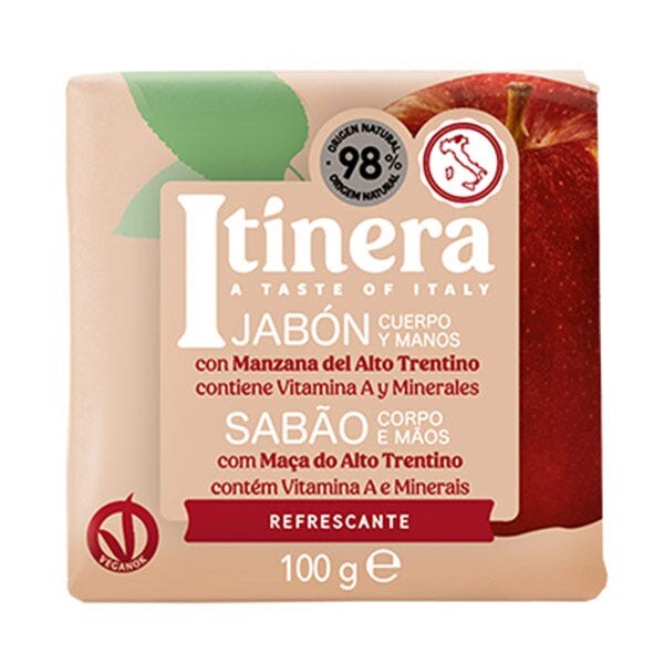 Яблочное мыло 100 гр Itinera
Яблочное мыло 100 гр Itinera