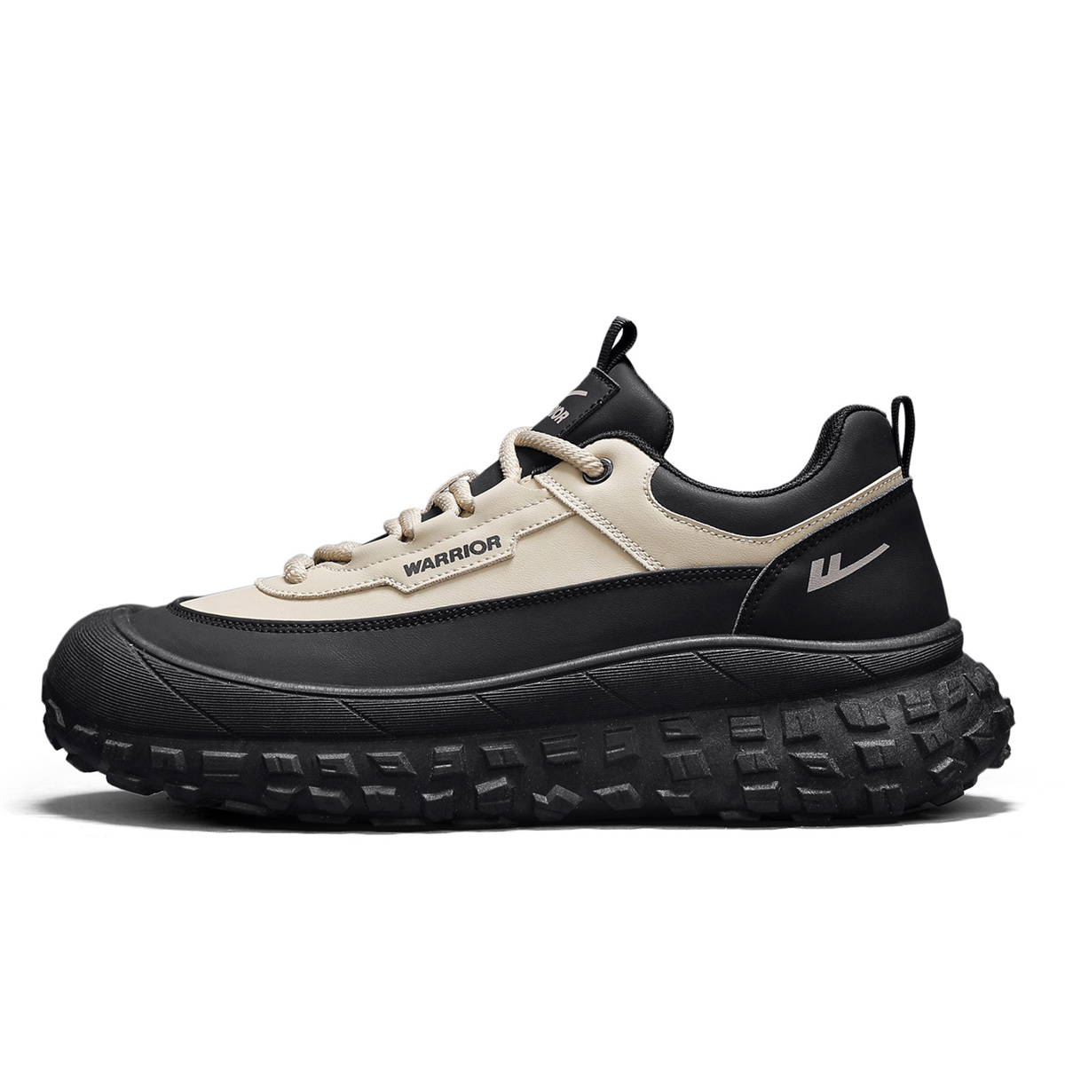 Износостойкие и легкие низкие повседневные туфли для мужчин WARRIOR, Khaki Black
Износостойкие и легкие низкие повседневные туфли для мужчин WARRIOR, Khaki Black