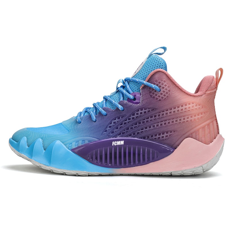 Баскетбольные кроссовки для детей и подростков с амортизацией и воздухопроницаемостью FCMM, синий/фиолетовый
Баскетбольные кроссовки для детей и подростков с амортизацией и воздухопроницаемостью FCMM, синий/фиолетовый