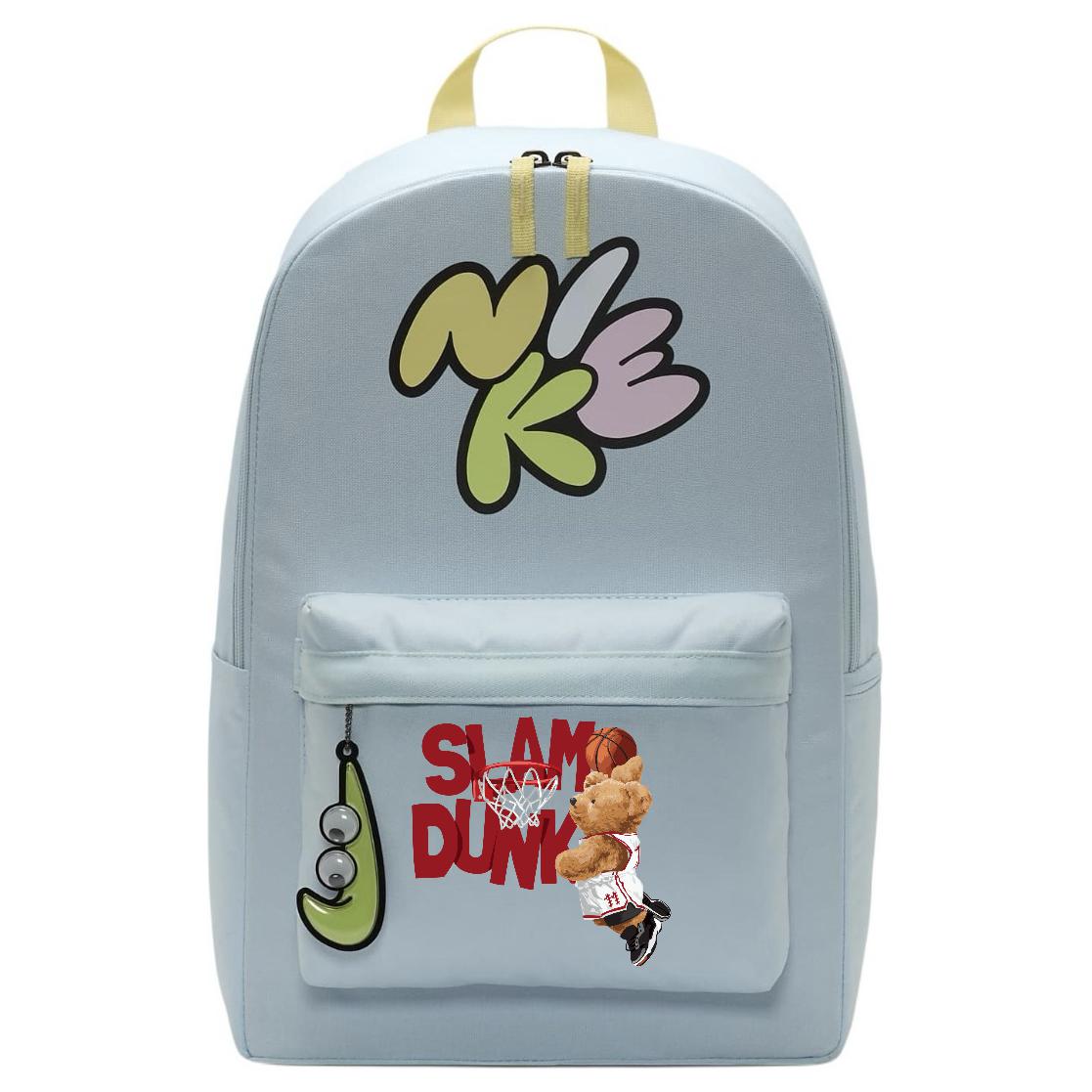 Nike Тканевый рюкзак женский ледниково-голубой и нежно-желтый и светло-лимонный, Basketball Bear
Nike Тканевый рюкзак женский ледниково-голубой и нежно-желтый и светло-лимонный, Basketball Bear