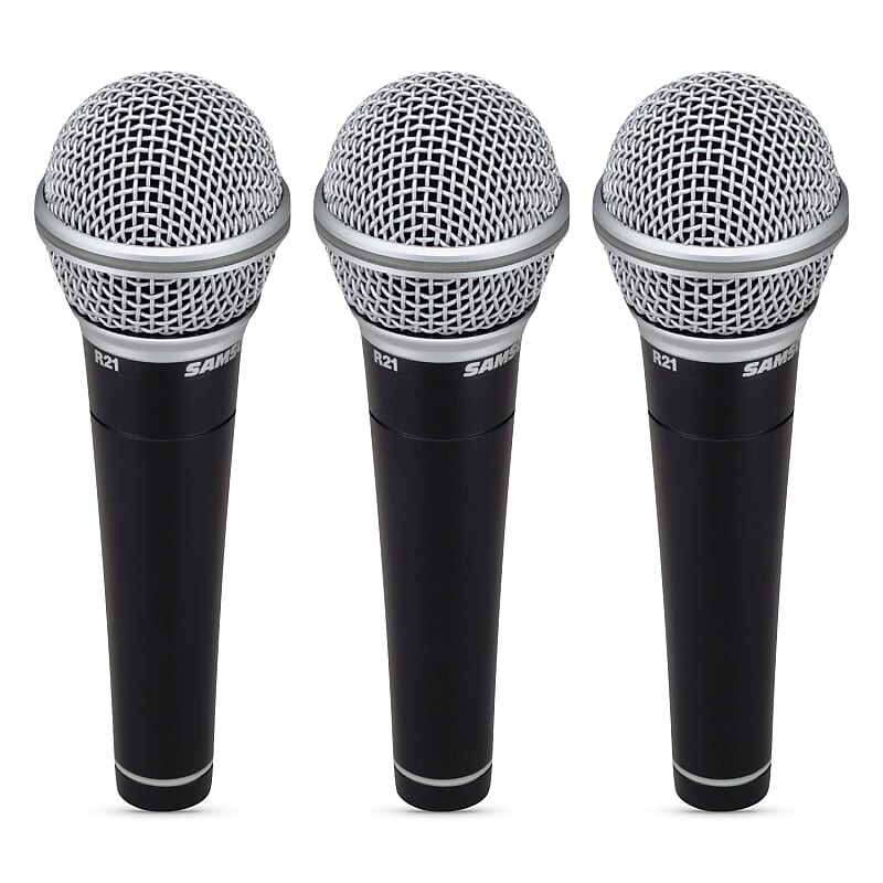 Динамический микрофон Samson R21 Cardioid Dynamic Vocal/Presentation Microphone (3 Pack)
Динамический микрофон Samson R21 Cardioid Dynamic Vocal/Presentation Microphone (3 Pack)