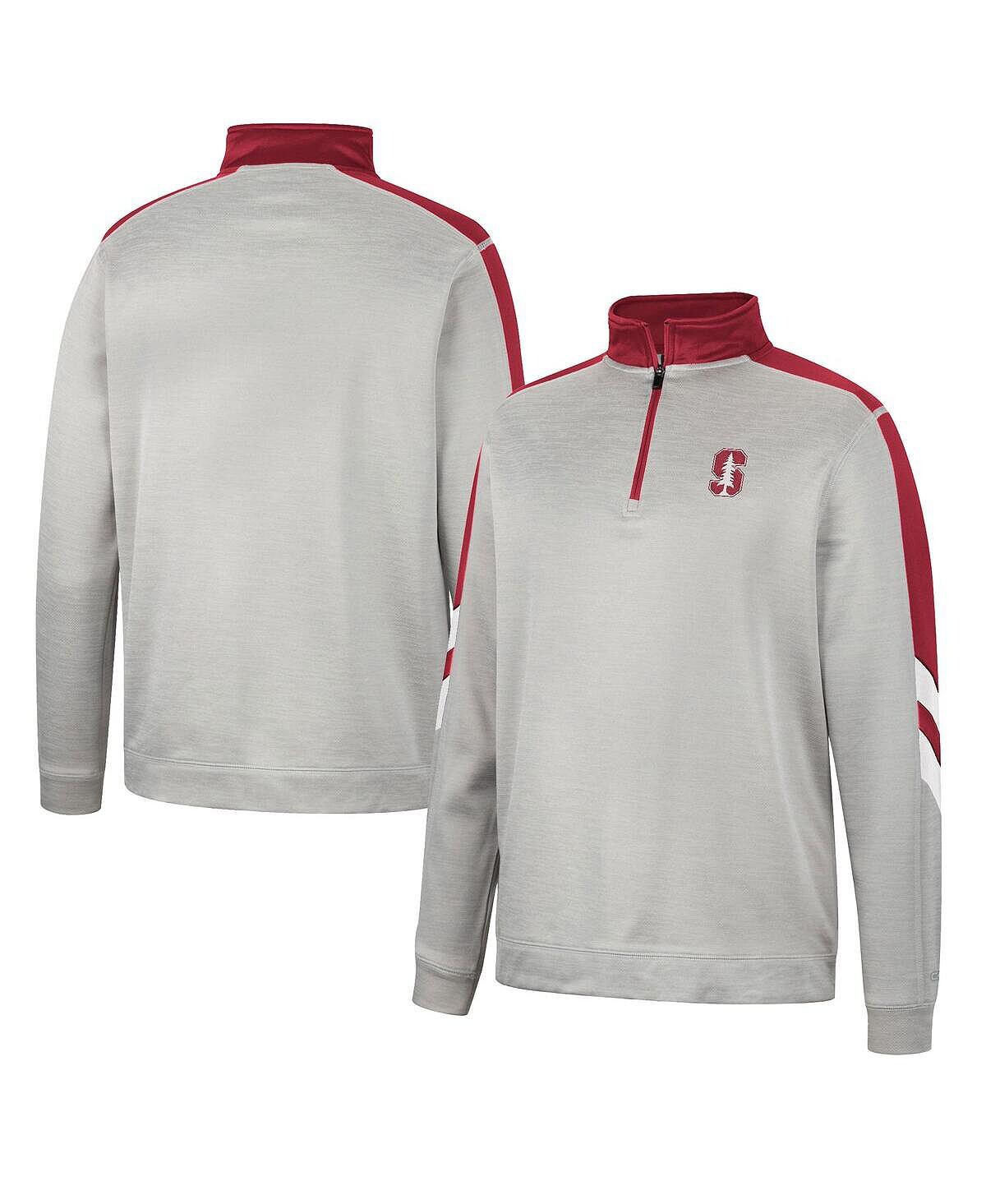 Мужская флисовая куртка grey and cardinal stanford cardinal bushwood с молнией на четверть Colosseum, мульти
Мужская флисовая куртка grey and cardinal stanford cardinal bushwood с молнией на четверть Colosseum, мульти