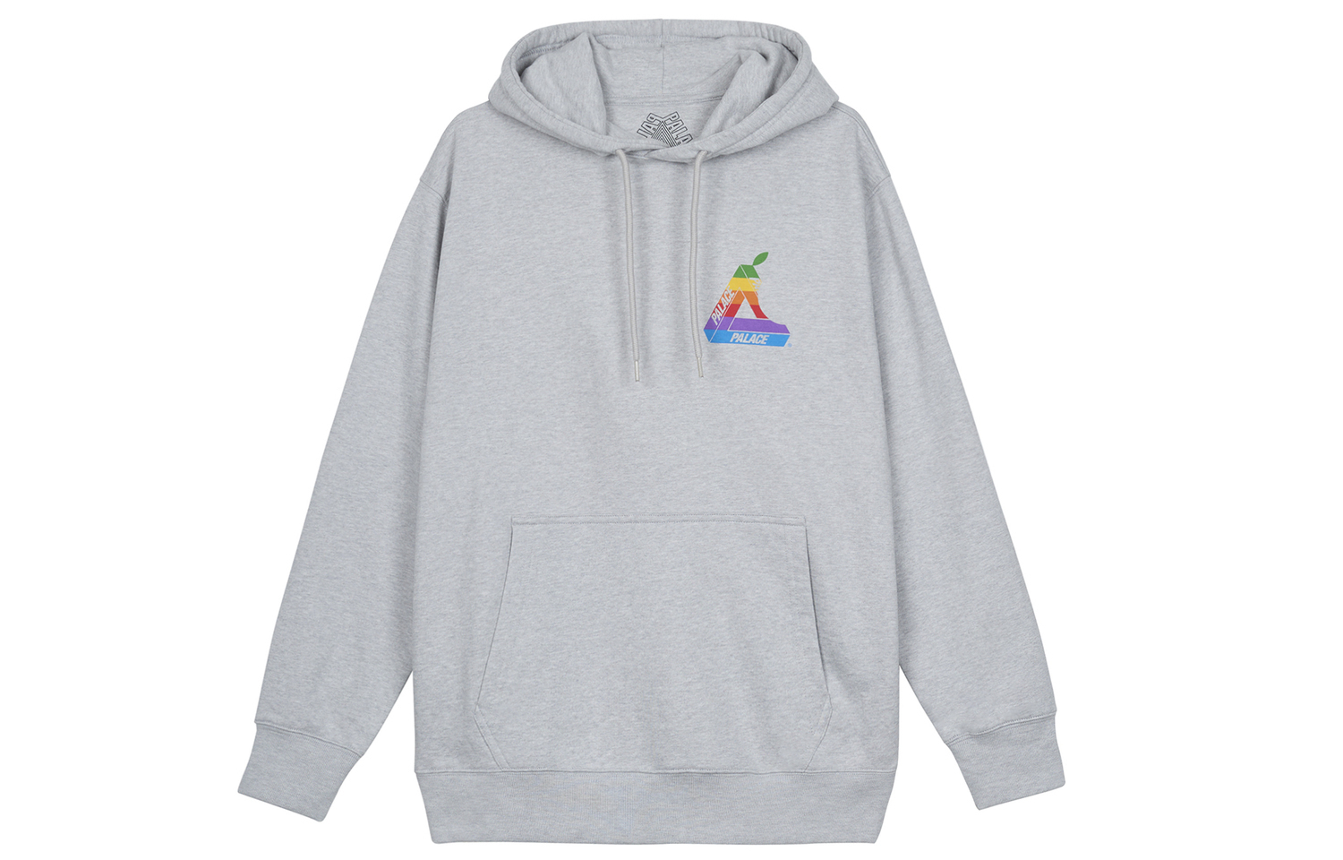 Футболка с капюшоном PALACE, серая
Футболка с капюшоном PALACE, серая