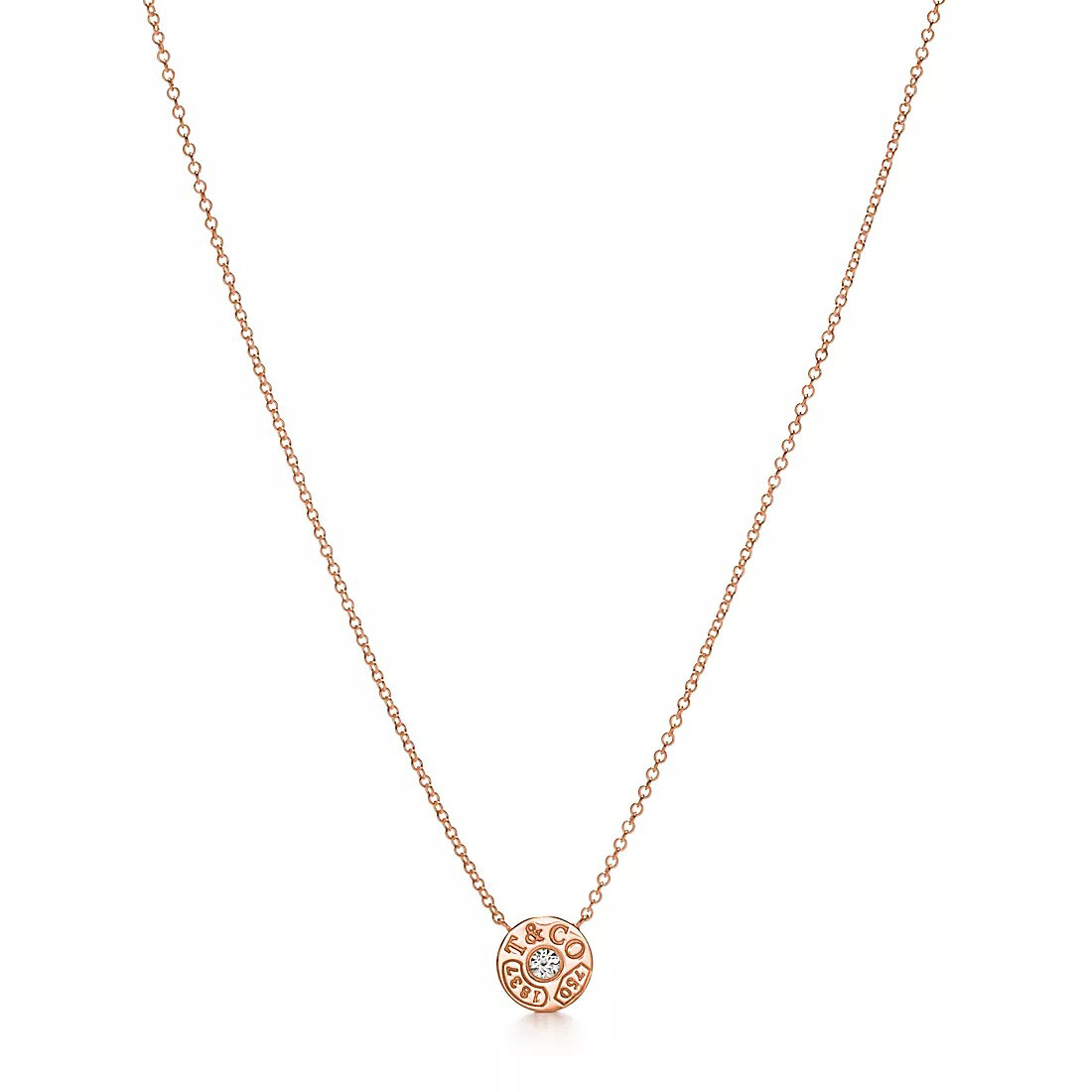 Подвеска Tiffany & Co. Tiffany 1837 Circle, розовое золото/бриллиант
Подвеска Tiffany & Co. Tiffany 1837 Circle, розовое золото/бриллиант