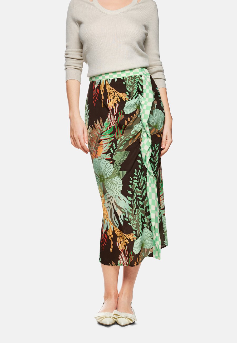 Юбка Marc Cain Wrap skirt, Dark Wood/Brown
Юбка Marc Cain Wrap skirt, Dark Wood/Brown