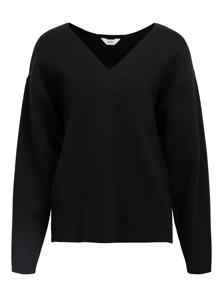 Черный вязаный свитер Object
Черный вязаный свитер Object